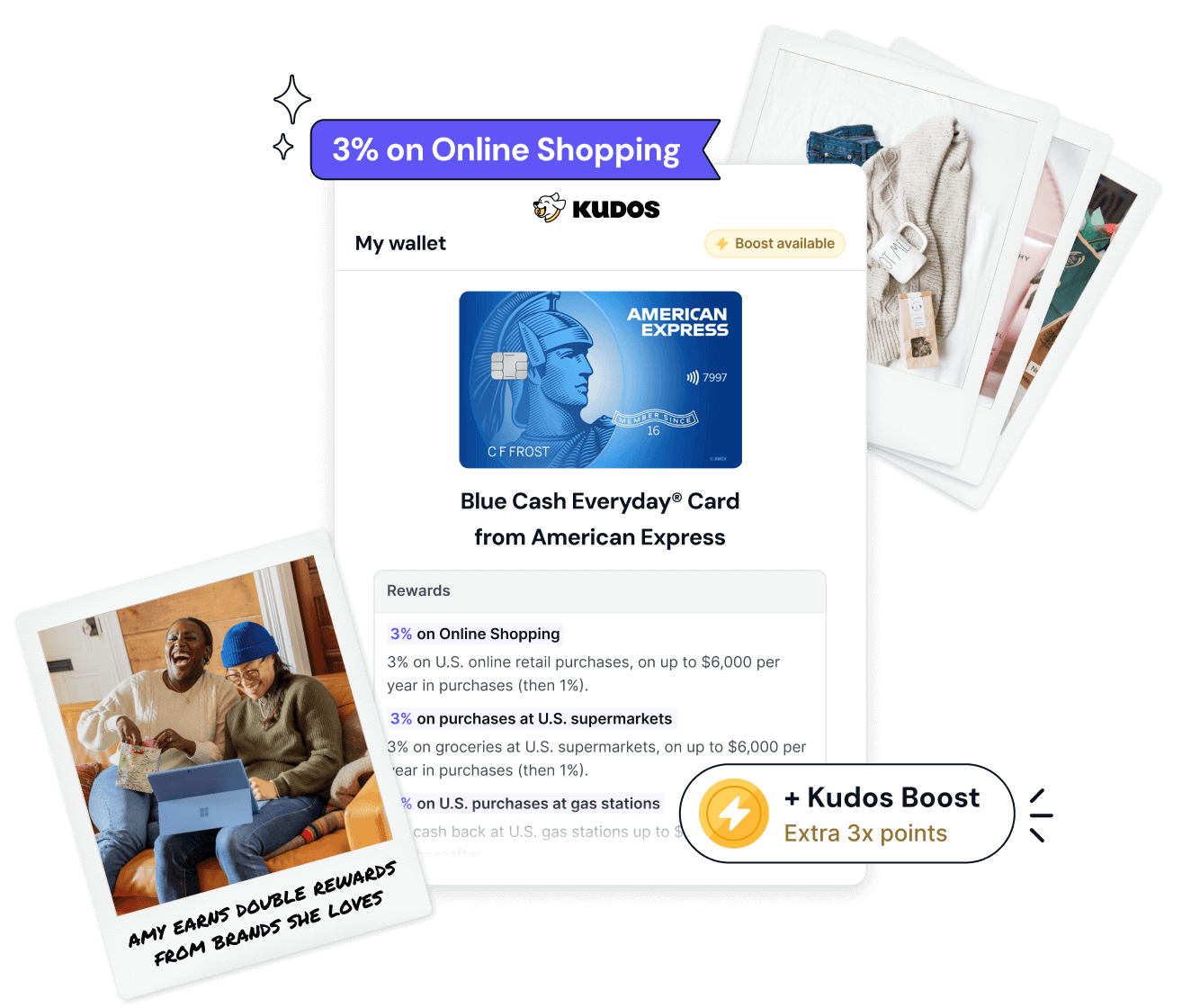 Kudos Put Your Cards to Work Earn More Rewards